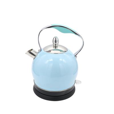 China 360 degree rotation base household used new design electric water kettle 304 acero teteras stainless electrica for sale