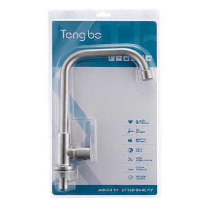 China Other TB-5216 Tengbo 304 stainless steel kran air keran dapur cold water taps alone for sale