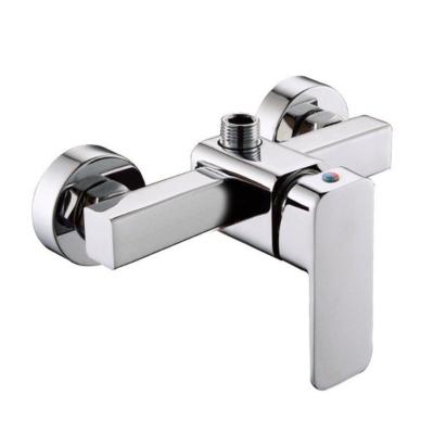 China Without Slide Bar SF115S Tengbo Square Wall Mounted Bathroom Alloy Shower Valve for sale