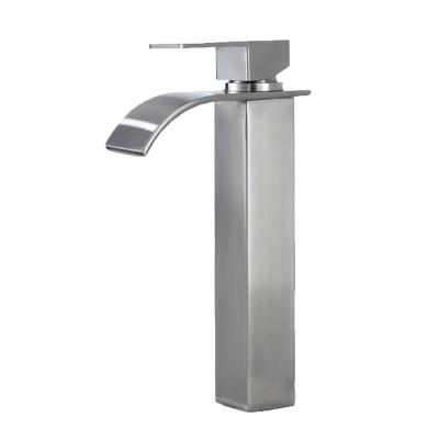 China Tengbo sus304 Faucets SS323 B-H Large Metered Basin Waterfall Faucet for sale