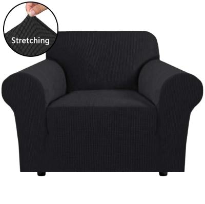 China Modern Knitting Jacquard Stretch Sofa Cover Arm Chair Sofa Slipcover Covers Sofa Elastic for sale