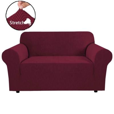 China Best Selling Sofa Cover Slipcover Loveseat Sofa Cover Stretch Jacquard Sofa Cover Modern Design for sale