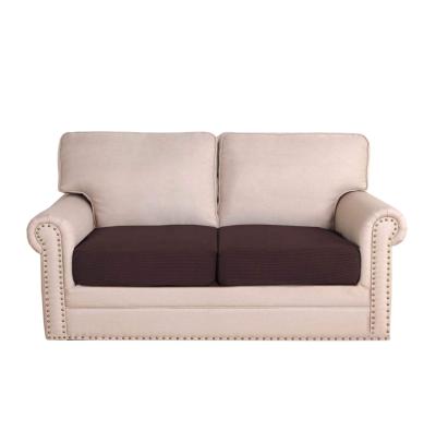 China Jacquard Stretch Jacquard Sofa Couch Cushion Cover Luxury Non-slip Jacquard Cushion Cover For Sofa for sale