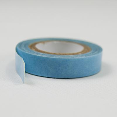 China Waterproof Blue Adhesive Tape Roll For Virgin Cuticle Aligned Tape In Hair Extension for sale