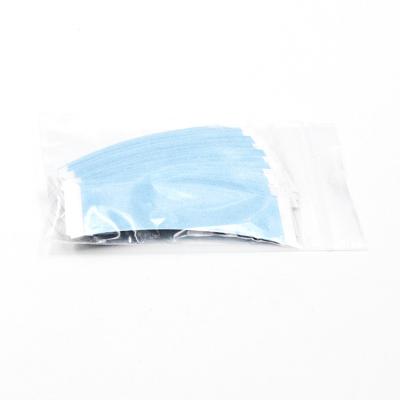 China Lace Up Wig Glue Adhesive Hairpiece 1cm Lace Or Tape Hair Extension Tools 36pcs Lace Front Blue Tape For Hairpiece Tape Blue Liner for sale