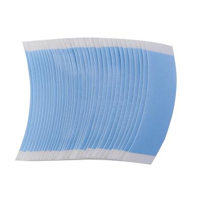 China Fashion Tape Lace Front Wig Tape - 36 Pieces, Waterproof Strong Adhesive Double Sided Wigs Lace Tape (Blue) for sale