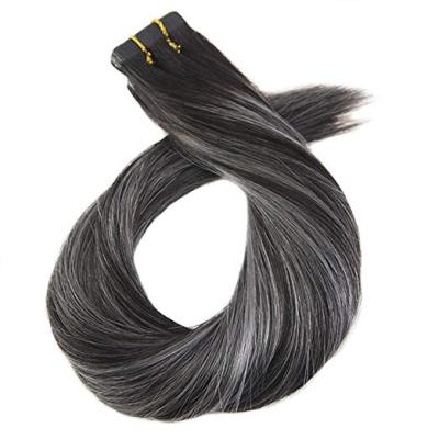 China Straight PU Injected Tape Hair Extensions With Brazilian Virgin Human Hair for sale