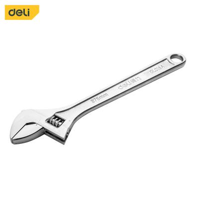 China EDL015A Carbon Steel Grocery Tools Aluminum Alloy 15 Inch Universal Installation Adjustable Spanner Wrench for sale