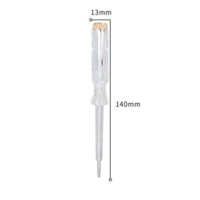 China Carbon Steel Deli EDL8001 Pen Screwdriver Voltage Tester 100-500V for sale