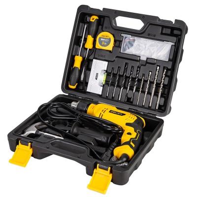 China Grocery DL1016C 11pcs Attached Drill and Impact Driver Set Electric Power Impact Drill Set 16 Pcs for sale