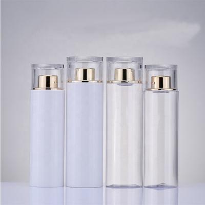 China Personal care/perfume/essential oil Luxury 200ml 250ml low quantity acrylic plastic bottle essential oil moisturizer packing bottle makeup remover container for sale