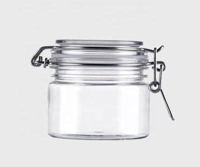 China Wholesale 150ml Square Shape Clip Free Canned Food BPA Top Jars For Food Storage for sale