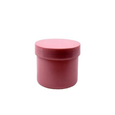 China Skin Care Cream Customize 150ml 5oz PP Material Rose Color Round Shape Cream Jar for sale