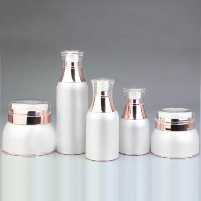 China 30ml 50ml Skin Care Cream Jar 30ml 50ml 100ml Personal Care Cosmetic Plastic Cream Firming Lotion Cream Bottle With Dispenser Pump for sale