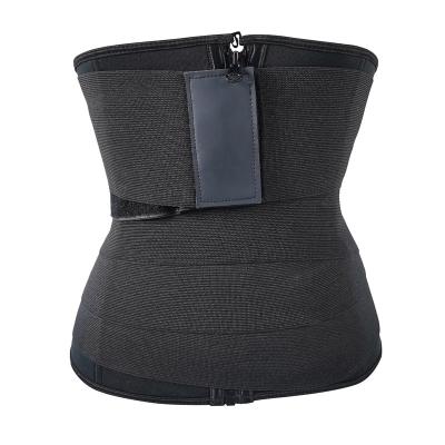 China Neoprene AU 400CM AU LOGO Elastic Band Cart Belly Wrap For Weight Loss Tummy Stomach Belt Body Shaper Flat Waist Trainer For Women for sale