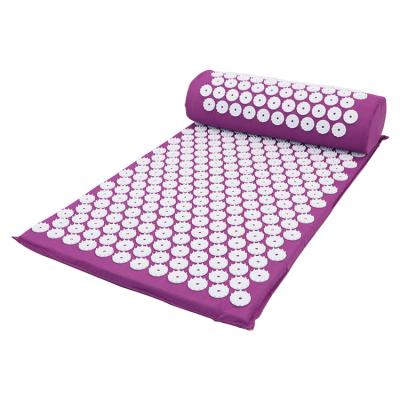 China Yoga Mat Acupressure Relieve Stress Back Massage Cushion Spike Mat Suitable Training Body Pain for sale