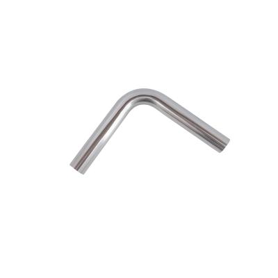 China For Food Industry BPE 0.25 Inch Long 90 Degree Sanitary 304 Stainless Steel Weld Elbow for sale