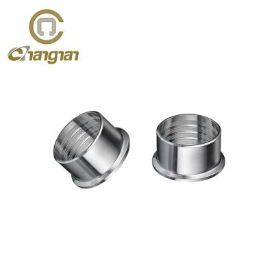 China Used for SS304 3A 14RMP Sanitary Stainless Steel Tri Flange Ferrule 316 for sale