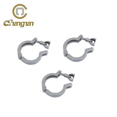 China For Food Industry Food Grade 13MHHM 304 Tri Clamp Stainless Steel Sanitary Clamp for sale