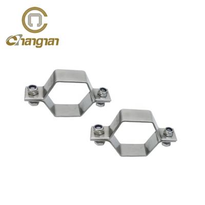 China food & Beverage Factory 304 Stainless Steel Pipe Fittings Industry Hexagon Pipe Molding Rack for sale