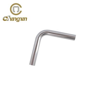 China For food industry BPE ss316 304 stainless steel sanitary welding elbow 90 for dairy for sale