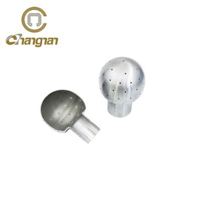 China food & Beverage Factory SS316L Stainless Steel Sanitary Pipe Cleaning Dull Polish Ball for sale