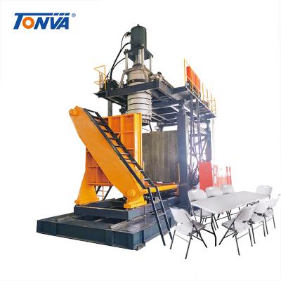 China TONVA 500L Plastic Bottle Bending Machine Big Blowing Tables Molding Machine Manufacturer for sale