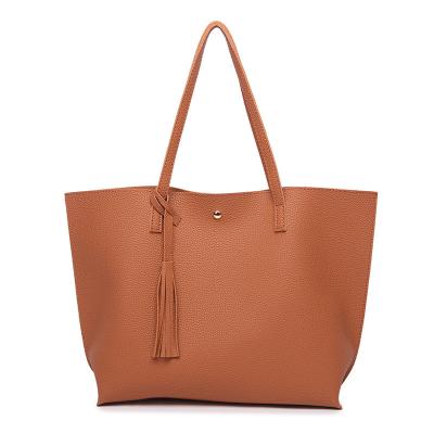 China Fashion Logo Luxury Leather Tote Bags Custom Made For Women Clips Bag Trend Female Handbag for sale