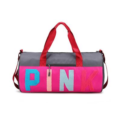 China Durable Shiny Sequin Travel Luggage Bag Sport Duffle Bag Gym Bag For Girl for sale