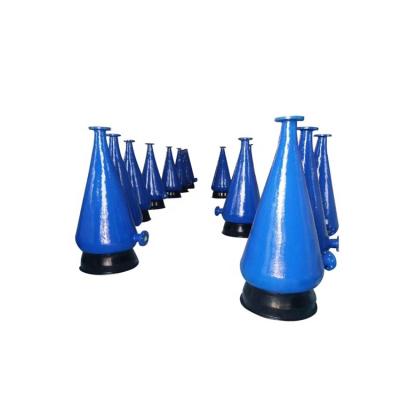 China Hot Selling Indoor Fish Farm Water Treatment Aquaculture System Fish Farming Fiberglass Oxygen Cone For Ras System for sale