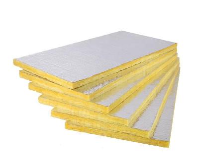 China Industrial Fireproof Aluminum Foil Faced Blanket Glass Wool / Glass Wool Insulation for sale