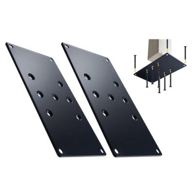 China Steel Plating Repair Fixing Bracket Connector 2x4 4x4 Post Anchor Plate Fence Bracket for sale