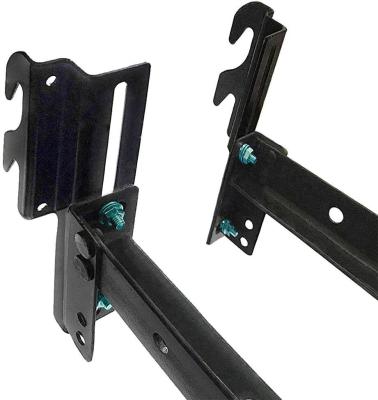 China Customized Size Heavy Duty Steel Hook on Bed Rails Brackets Bed Hook Adapter Kit Bracket for sale