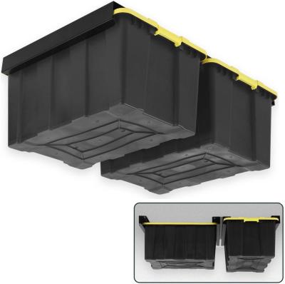 China Upgrade Your Garage Storage Solution with Ceiling Tote Slide Black Powder Coating for sale