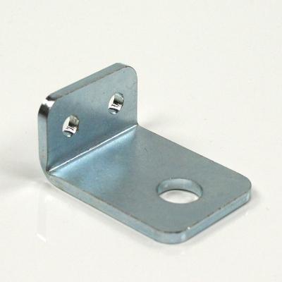 China Single-side Shelf Bracket for Sheet Metal Fabrication Stamping 120 Degree for sale