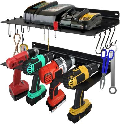 China Garage Power Tools Organizer Cordless Electric Drills Storage Rack Acceptable OEM for sale