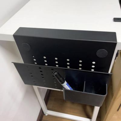 China ISO9001 Rohs CE Desk Side Storage Hanging Under Desk Laptop Holder for File Tablets for sale