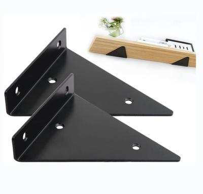 China Supermarket Shelf Triangular Bracket with Customized Instruction and Anchor Screws for sale