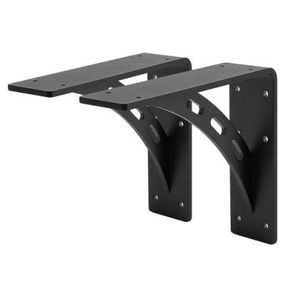 China 15x24inch Heavy Duty Alloy Metal Fireplace Mantel Brackets Countertop Support Brackets for sale