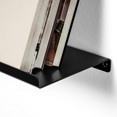 China Wall Mounted Carbon Steel Hanging Shelves for Bathrooms Metal Display Shelf for sale