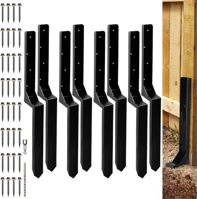 China Standard Size Metal Stakes Ground Spike Fence Mender for Wooden Fence Post Repair for sale