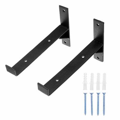 China Schwerlast-Floating Wall Shelf Bracket L-förmige Metallbracket mit Pulverbeschichtung zu verkaufen