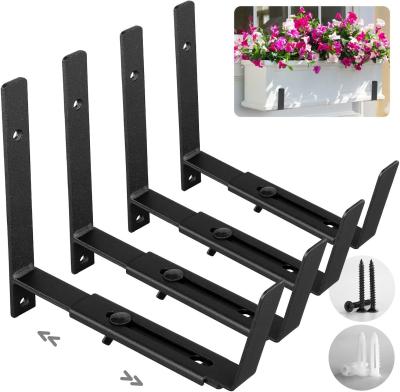 China Flexible Flower Box Holder for Holding Different Flower Boxes Planter Box Brackets for sale