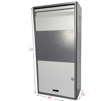 China Sturdy Post Mount Parcel Box Drop Delivery for Easy Installation and Customized Color for sale