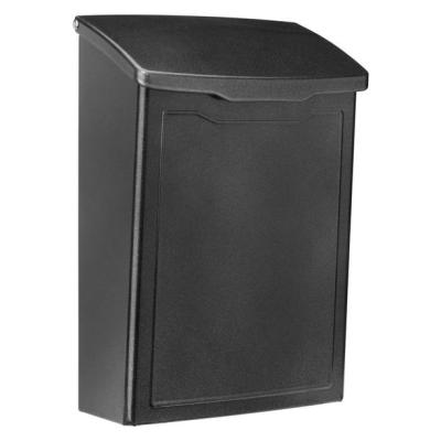 China Outdoor Powder Coated Iron Vertical Drop Mail Box with Waterproof Feature and Style for sale