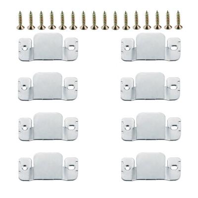 China Single-side Bracket Universal Interlocking Sofa Bed Hardware Connector with Screws for sale