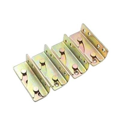 China Versatile Steel Bed Rail Corner Brackets for Furniture Customers' Favorite for sale