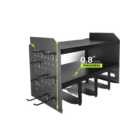 China Electric Drill Metal Power Tool Storage Rack with Shelf Steel Q235B 1mm Thickness for sale