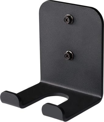 China Carbon Steel Single Barbell Storage Holder Wall Mount Hanging Rack for Drill Tools for sale