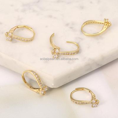 China Popular Gold Plated Link Rod Back Ear Cord, Handmade Metal, Jewelry ETS-K651,18k Accessories. Small round, open loop, for sale